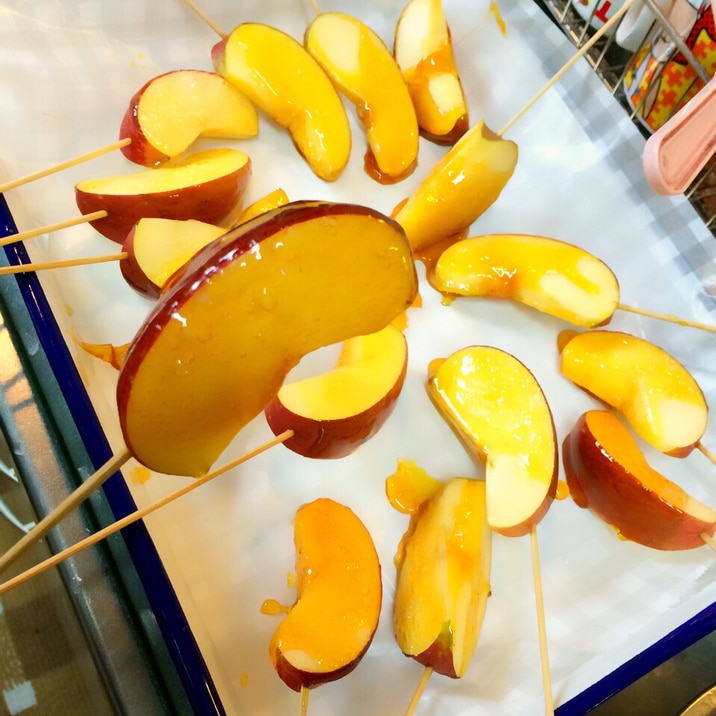 簡単!食べやすい!パリパリりんご飴!